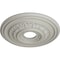 Ekena Millwork Orleans Ceiling Medallion (Fits Canopies up to 4 5/8"), 17 5/8"OD X 3 5/8"ID X 1 7/8"P, Pot of Cream CM17OLPCF - alternate 5